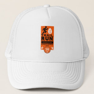 Trail Runner Race Competition Trucker Hat