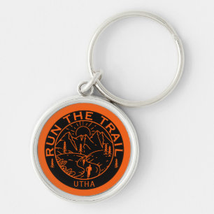 Trail Running America Keychain