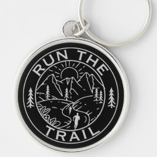 Trail Running America Keychain