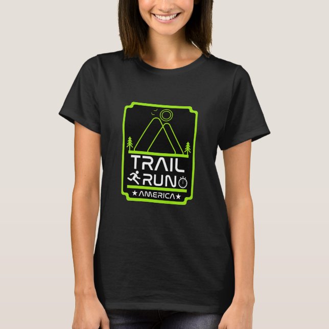 Trail Running America T-Shirt (Front)
