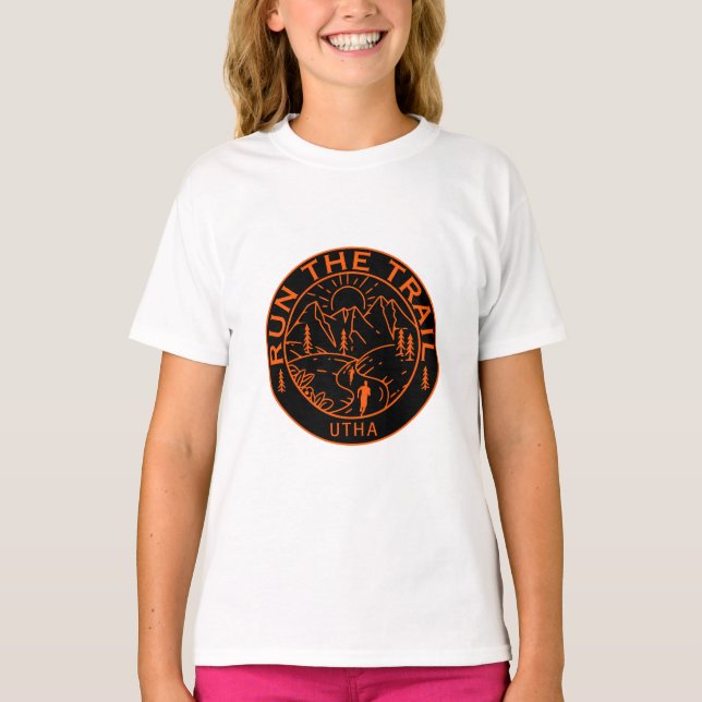 Trail Running America T-Shirt (Front)