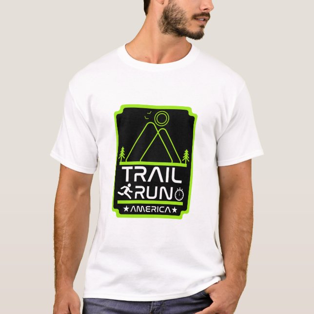 Trail Running America T-Shirt (Front)