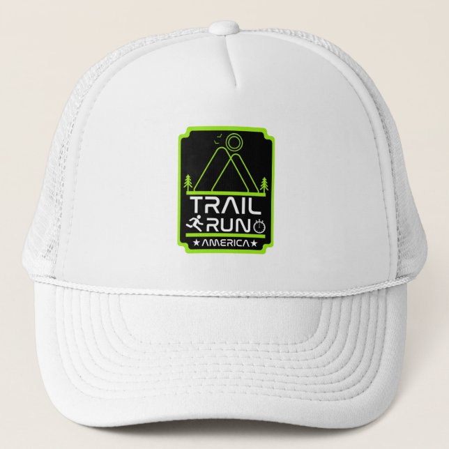 Trail Running America Trucker Hat (Front)