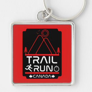 Trail Running Canada Keychain