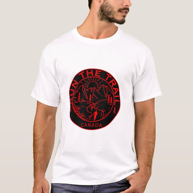 Trail Running Canada T-Shirt (Front)
