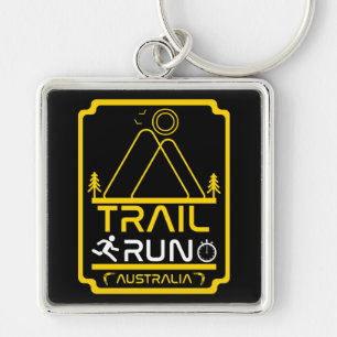 Trail Running Clubs And Competitions  Keychain