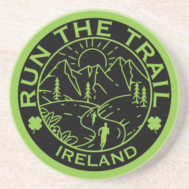 Trail Running Ireland Coaster (Front)