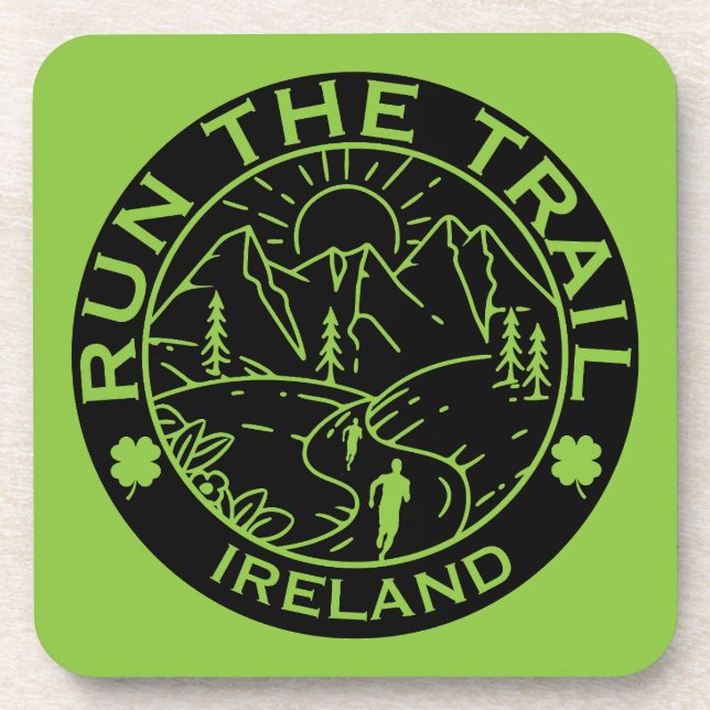Trail Running Ireland Coaster (Front)
