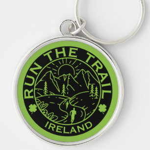 Trail Running Ireland Keychain