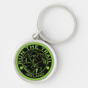 Trail Running Ireland Keychain
