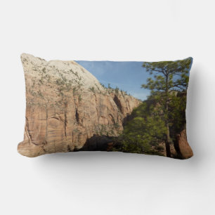 Trail to Angels Landing in Zion National Park Lumbar Pillow