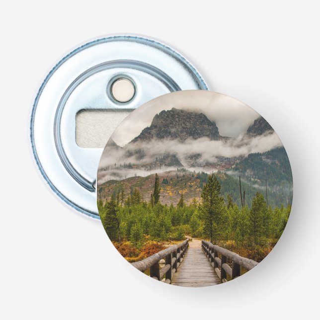 Trail To The Tetons Bottle Opener (Front)