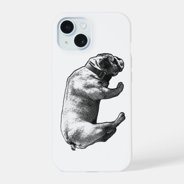 Trail Watch, Comic Guard iPhone 15 Case (Back)