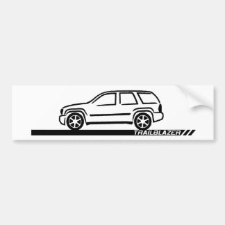Trailblazer Black Truck Bumper Sticker