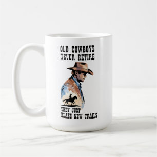 Trailblazer Cowboy Western Retirement  Coffee Mug