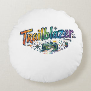 Trailblazer Round Pillow