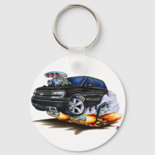 Trailblazer SS Black Truck Keychain