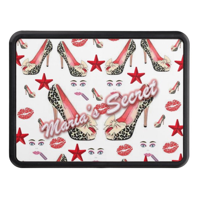 Trailer Hitch Cover 2" Maria's Secret (Front)
