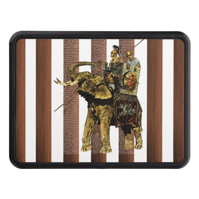 Trailer Hitch Cover 2" Romans (Front)