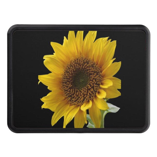Trailer Hitch Cover 2" Sunflower (Front)