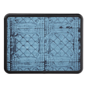Trailer Hitch Rustic Tin Panel Ceiling Country Wes Trailer Hitch Cover