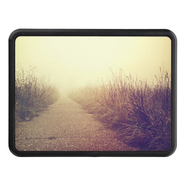 Trailer Hitch Sunrise Pathway Walkway Path Side Wa Trailer Hitch Cover (Front)