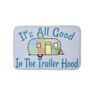 Trailer Hood Camper Bath Mats