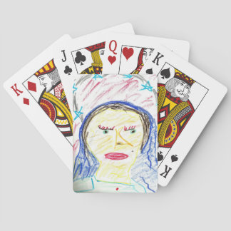 Trailer Park Angel Playing Cards
