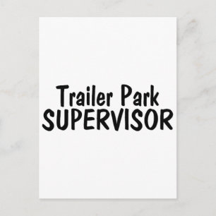 Trailer Park Supervisor Postcard