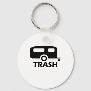 "Trailer Trash" Keychain