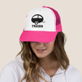 Trailer Trash ~ RV Travel Camping Trucker Hat (In Situ)