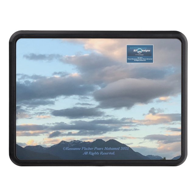 TrailerHitchCover(MountainView#1)RFPMDesigns©️2022 Trailer Hitch Cover (Front)