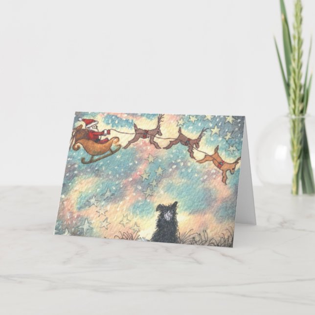 Trailing Clouds of Magic Holiday Card (Front)