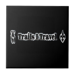 Trails I Travel Ceramic Tile