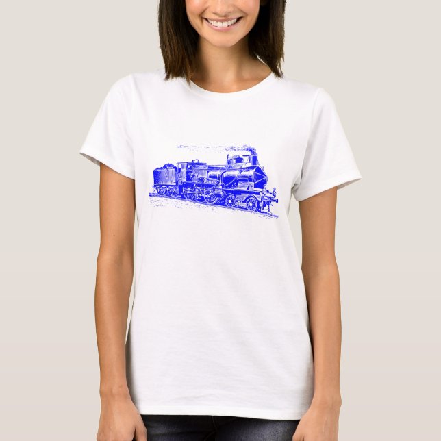 Train 03 - Blue T-Shirt (Front)