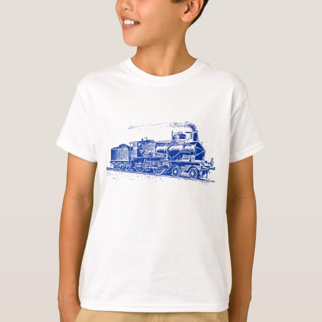 Train 03 - Navy Blue T-Shirt (Front)
