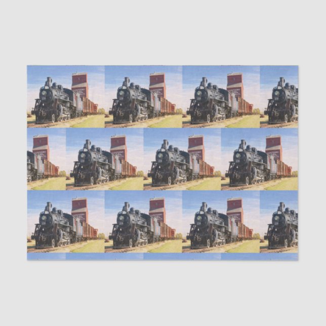 Train 1 tissue paper (Front)