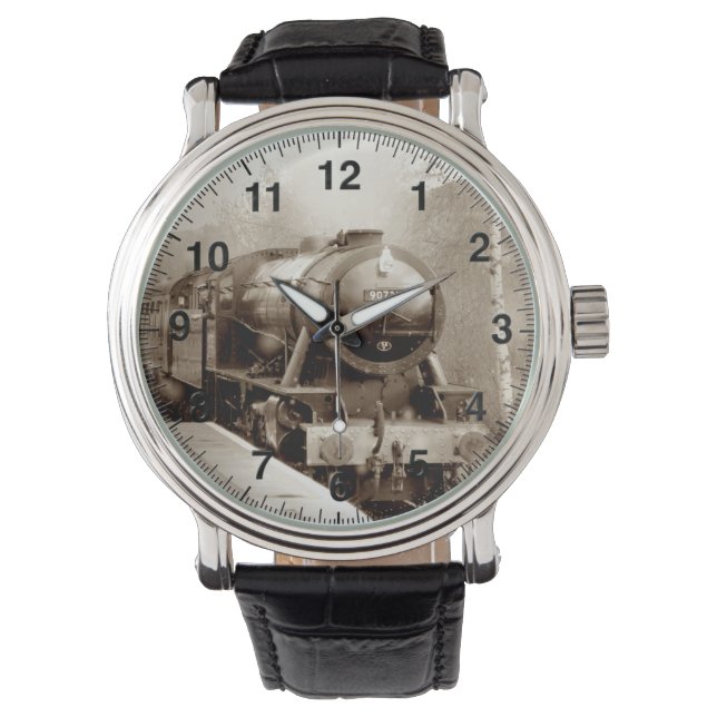 Train 21 Watch & Numeral Options (Front)