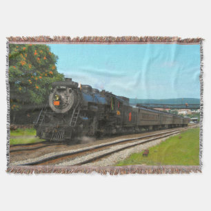 Train 22 Throw Blanket