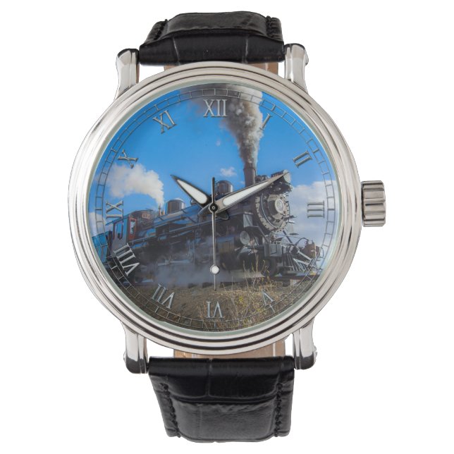 Train 24 Watch & Numeral Options (Front)