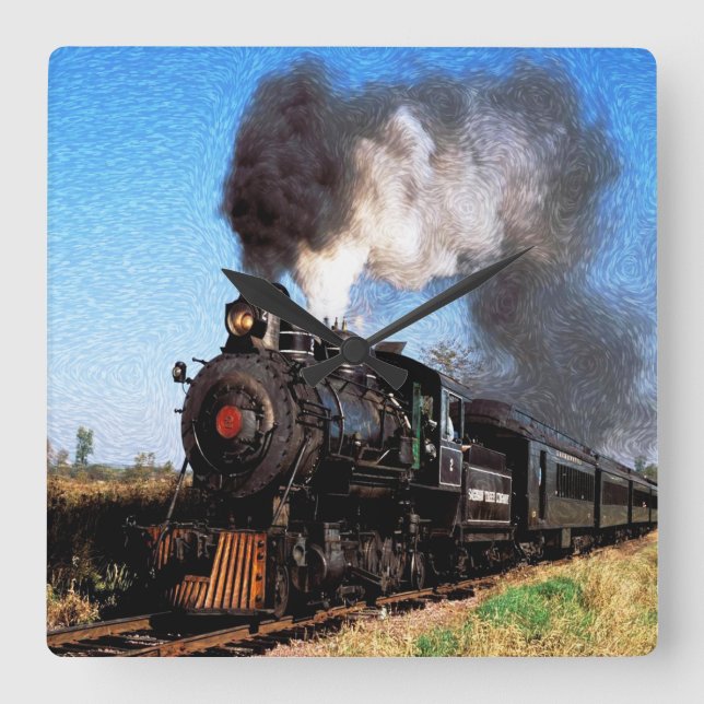 Train 2 horloges (Recto)