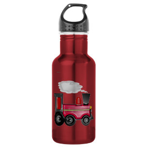 Train 3D Cherry Red 532 Ml Water Bottle