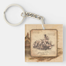 Train à vapeur vintage / Locomotive Art. Cadeau de