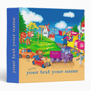 train and car binder