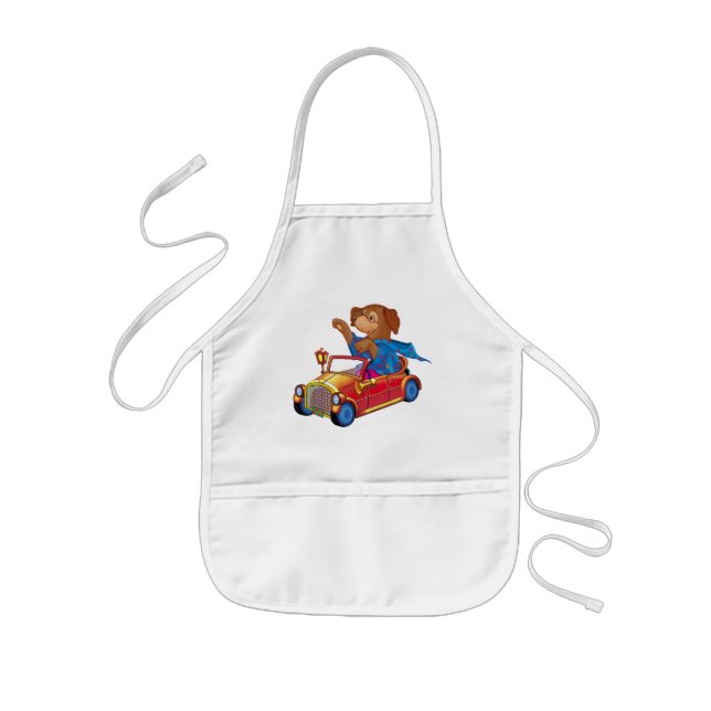 train and car kids apron (Front)