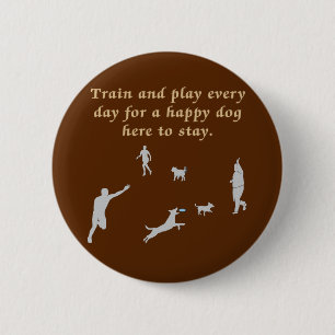 Train And Play 2 Inch Round Button