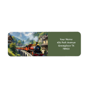 Train antique Imaginaire Crimson