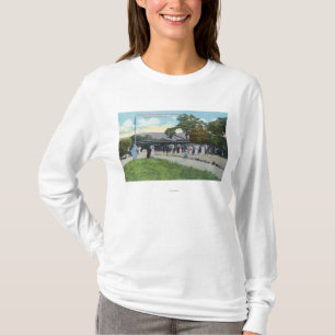 Train Arrival at Boyes Hot Springs T-Shirt
