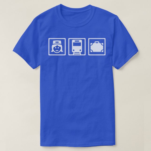 Train attendant 1 T-Shirt (Design Front)