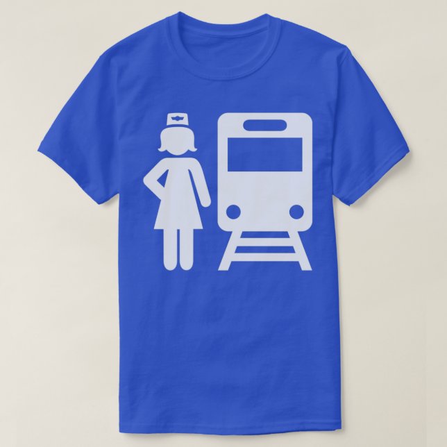 Train attendant 7 T-Shirt (Design Front)